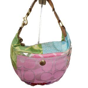 Coach Special Edition Patchwork Hobo Satchel Purse